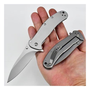 Coltello Tattico da Campeggio Portatile EDC 1730 all'Ingrosso in Acciaio 8Cr17MoV e Titanio, Coltello Pieghevole da Tasca per Esterni - Product Image 1