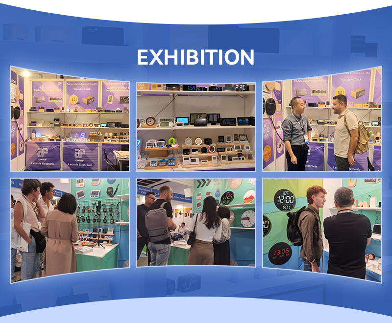 desk clock and wireless charger