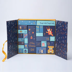 Cajas de Regalo Personalizadas al por Mayor para <span class=keywords><strong>Maquillaje</strong></span>, Belleza, Cumpleaños Infantiles, Cajas Sorpresa Navideñas, <span class=keywords><strong>Calendario</strong></span> de Adviento, Caja de Papel - Product Image 1