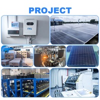 30kW 35kW 36kW 60kWh 8000 Cycles CE IEC ISO MPPT Système solaire à onduleur à onde sinusoïdale pure, connecté au réseau et en mode autonome, avec batterie au lithium et données en temps réel