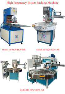 Máquina de Embalaje Semiautomática Hanshu para Cartón Doble, PVC y Blíster, con <span class=keywords><strong>Mesa</strong></span> Giratoria, Bomba de Motor para Envases Tipo Concha de PET - Product Image 2