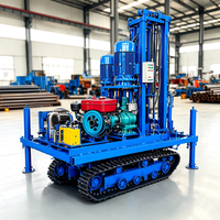 Petite machine de forage de puits d'eau 200m avec capacité de forage profond pour projets agricoles