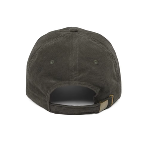 Gorra de Béisbol Unisex de Pana con Bordado de Gato Negro en el Panel Frontal, Ajustable, Estilo Casual, de 6 Paneles, Color Rojo - Product Image 4