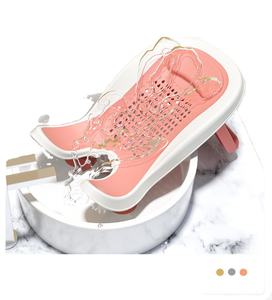 高品質ポータブル新生児バスサポート省スペースバスルーム滑り止めバスシート幼児用バスシート - Product Image 1