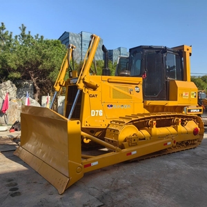 Used Caterpillar CAT D7G-2 Crawler Bulldozer with 35Ton Hydraulic Winch, Original Japan/USA Made, Good Condition for Forestry - Product Image 1