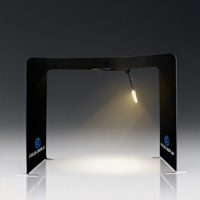 Huanyji – Machine photobooth rotative à 360° en alliage d'aluminium, facile à assembler, pour appareils photo reflex, iPad – Impression en libre-service, charge 100 kg, idéale pour discothèques