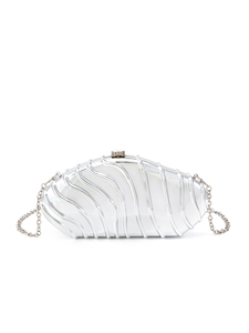 Bolso de Mano Cuadrado Plateado de Diseño Original de Alta Gama, Marca Bell, para Mujer, Elegante, Acrílico, Impermeable, Tipo Bandolera 5A - Product Image 4