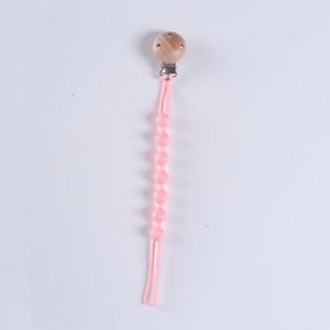 <b>Silicone</b> Pacifier Clip with Bear <b>Beads</b> | Party & Festival Favors & Gifts - Product Image 3