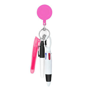 Großhandel Custom Nurse Pen Abzeichen Rolle Set Doctor Pen Set Hochwertige Werbe-Retract able Badge Reel Schlüssel bund für Krankens ch wester Tag - Product Image 4