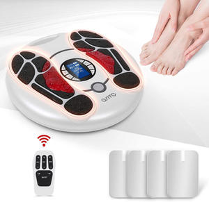 Masajeador de Pies de Madera con Rodillos, Masajeador de Pies Eléctrico para el Cuidado de la Salud - Product Image 1