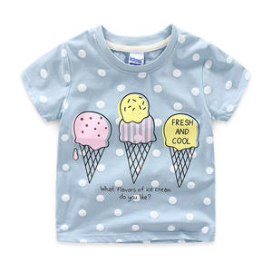 Productos de Moda, Camisetas Básicas con Cuello Redondo y Puntos para Niños, Marca Privada - Product Image 3