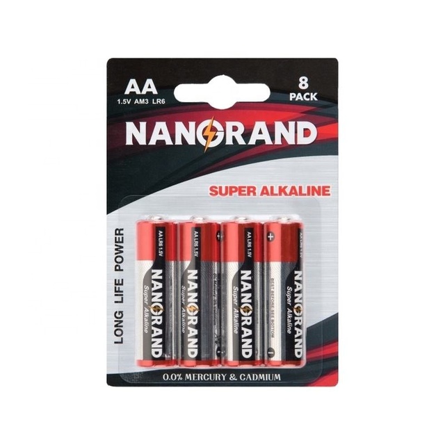 Super Heavy Alkaline AA Batteries LR6 AM3 for Flashlight Remote Control & Consumer Electronics-Bulk Pack