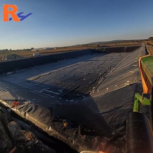 Geomembrana Rinforzata e Saldabile in HDPE LDPE LLDPE da 1,0 mm per Rivestimento di Stagni per Lavori di Conservazione Idrica in Africa - Product Image 5