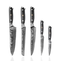 Couteau de chef japonais de qualité supérieure en acier Damas, 67 couches de lames VG10, acier Damas, couteau de cuisine professionnel pour la viande