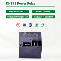 DHT91-1CSTF1-DC12V T91 CQC TUV RoHS TV-10 30A 2HP Relay Daya Sambung Cepat Peralatan Rumah Pintar Sistem Tenaga Fotovoltaik