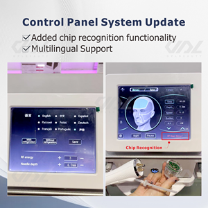 Meilleur Appareil de <span class=keywords><strong>Micro</strong></span>-Aiguilletage Fractionnel RF de Bureau, <span class=keywords><strong>Radiofréquence</strong></span> Dorée, Marteau Froid, Équipement de Beauté Anti-Rides pour Salon - Product Image 3