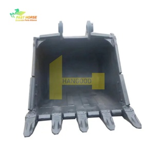 อะไหล่เครื่องจักรก่อสร้างฮังกู้ด บุ๊คเก็ตแบบกำหนดเอง OEM บุ๊คเก็ตสำหรับรถตักล้อยางสำหรับงานหนัก บุ๊คเก็ตสำหรับรถขุด - Product Image 4