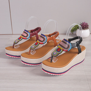 Mới Thời Trang Dày Duy Nhất Nêm Cao Gót Của Phụ Nữ Dép Khóa Có Thể Điều Chỉnh Kích Thước Lớn Chân Sexy Câu Lạc Bộ Thoải Mái Phù Hợp Với Quà Tặng Ý Tưởng - Product Image 4