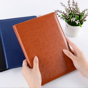 <span class=keywords><strong>2025</strong></span> nộp hồ sơ sản phẩm A4 kích thước biểu tượng tùy chỉnh Nâu PU tập tin da thư mục tổ chức điều hành kinh doanh tài liệu thư mục - Product Image 3