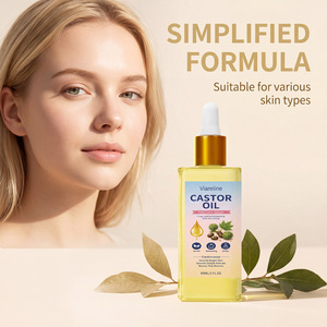 Esencia para el Cuidado de la Piel con Aceite de Ricino, Hidratante, Nutritiva, para Piel Seca, Esencia Facial Suave - Product Image 4