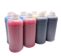 Solvent Eco Dewei Berkualitas Tinggi 1000ML untuk Pencetakan Digital Kompatibel dengan Printhead Dx5 Dx7 Xp600 Tx800 I3200