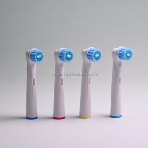 Brosse à dents électrique sonique automatique Mishave EB-17C, lot de <span class=keywords><strong>4</strong></span> têtes de rechange compatibles Oral-B, alimentation USB/piles, poils en nylon - Product Image 5