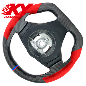 Volant sport personnalisé en fibre de carbone mate avec LED et indicateur de régime pour BMW E87 E93 E91 E92 E60 E61 E62 E63 E64 E87 E82 M3 M5 330i 335i 318i - Product Image 4