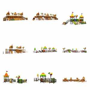 Kinderspiel platz Kinder Kleinkind Outdoor Garten Kleinkind Commercial Climbing Frame And Slide - Product Image 6