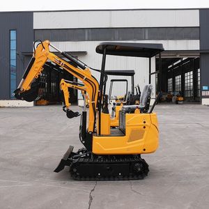 Mini Escavatore Compatto da 0,8 Tonnellate con Funzione <span class=keywords><strong>di</strong></span> Rotazione Laterale, Micro Escavatore Cinese con Accessori - Product Image 3