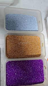 2.8/2.5mm rond carré éblouissant <span class=keywords><strong>Pixie</strong></span> poussière perceuse peinture à la main bricolage perles diamant peinture résine perceuses fée paillettes perles - Product Image 6