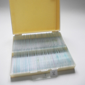 Suministro directo de fábrica de 100 tipos de preparaciones biológicas mixtas, equipo de enseñanza de biología, preparaciones para microscopio. - Product Image 3