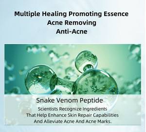 Serum perawatan kulit penghilang jerawat, perawatan kulit ular venom peptida Serum solusi Anti jerawat tanda jerawat - Product Image 4