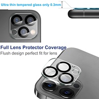 Protection d'écran en verre trempé ultra-fin 9H, anti-empreintes digitales, étanche, couverture complète 3D pour l'objectif de la caméra, pour 15 Plus