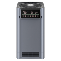 Purificateur d'air électrique pour chambre à coucher Smart Home pour véritable filtre HEPA pour allergènes animaux de compagnie en plastique debout EU filtre à air au charbon actif