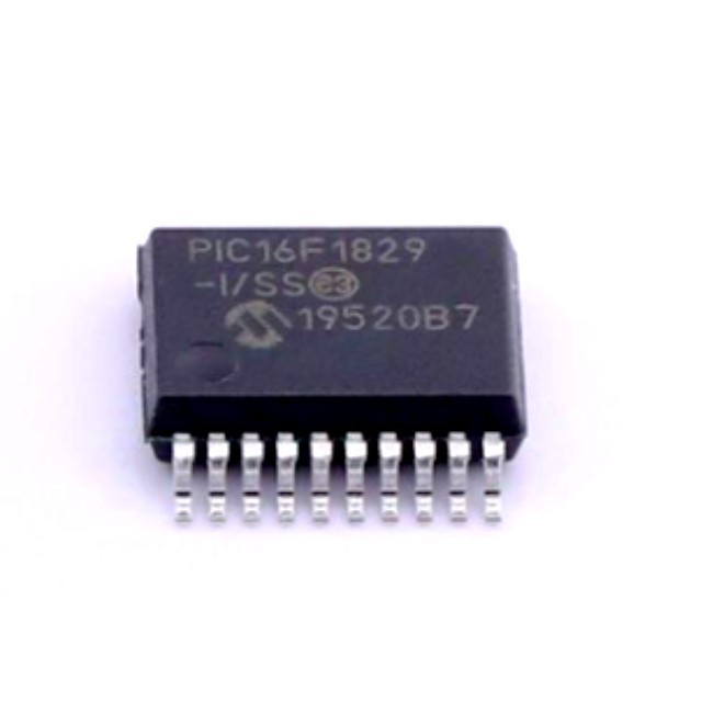 Ic Chip PIC16F1829T-I/SS Original SSOP-20 8-bit Microcontrollers MCU PIC16F1829 PIC16F1829T-I/SS