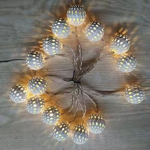Outdoor Bedroom Living Room Window <b>Christmas</b> <b>Tree</b> Decoration <b>Led</b> String Light Hollow Modern Ball Lamp Indoor IP33 Rated 300cm - Product Image 3