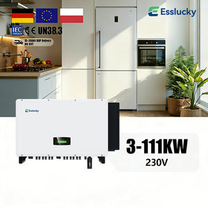 Inversor Esslucky de 65KW, 5kw, 8kw, 15KW, 10kw, 48v Solar, 110v230v400v, Conectado a la Red y Fuera de la Red, Onda Sinusoidal Pura - Product Image 1