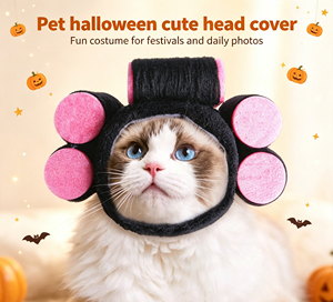 Chapeau <span class=keywords><strong>pour</strong></span> animaux de compagnie mignon et original, bandeau de cosplay <span class=keywords><strong>pour</strong></span> chats et petits chiens, idéal <span class=keywords><strong>pour</strong></span> les fêtes et les photos - Product Image 5