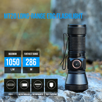 Lampe torche tactique EDC TrustFire MT20 avec torche résistante à l'eau et 5 modes d'éclairage, lampe torche portative pour les aventures en plein air