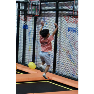Parc de trampolines personnalisé, aire de jeux souple commerciale pour enfants, équipement de parc de trampolines coloré pour enfants - Product Image 4