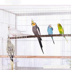 Sıcak Satış <span class=keywords><strong>Metal</strong></span> ve Dökme Demir Kuş Kafesi Çok Fonksiyonlu Papağan Kafesi Büyük Sürüler İçin Evcil Hayvan Kafesi Toptan Satış - Product Image 4