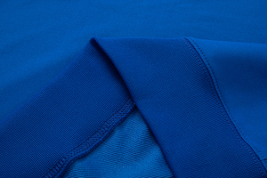 Felpa Girocollo Nera di Tendenza <span class=keywords><strong>Senza</strong></span> <span class=keywords><strong>Cappuccio</strong></span> con Logo Personalizzato Ricamato, Design a Righe e Fantasia Stampata - Product Image 6