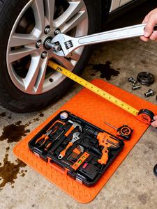 Kit d'outils électriques sans fil 4-en-1 à batterie, comprenant une clé à chocs sans balais et une perceuse à percussion angulaire, modèle 9980V - Product Image 1