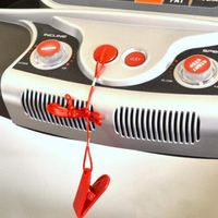 Clé de sécurité pour tapis roulant aimant de tapis roulant universel serrure de sécurité clé de démarrage magnétique pour tapis roulants électriques avec interrupteur magnétique