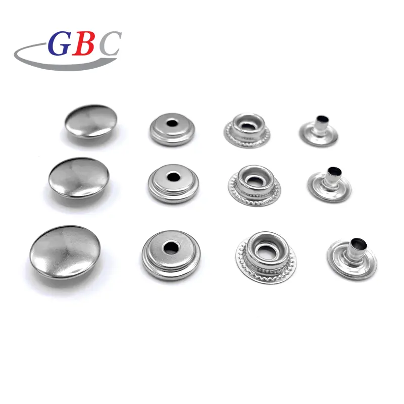 Low price metal no sew press snap stud button