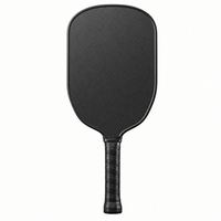 Raquette de pickleball de compétition à forme allongée, avec protection de la face de la raquette, corps large injecté de mousse, technologie thermoformée