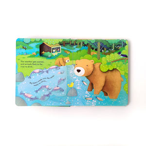 Livres cartonnés pour enfants, livre pop-up, livre en anglais pour bébé, livre cartonné 3D avec rabat, impression d'édition, services d'impression personnalisés - Product Image 5