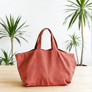 Bolsas de Playa de Lino Personalizadas al por Mayor, Bolsas de Compras Ecológicas para Mujer, Uso Diario - Product Image 5