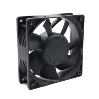 Ventilateur axial sans balais DC 120 mm à longue durée de vie, OEM 12V/24V, haute pression statique, ventilateur de refroidissement PBT pour châssis PC et purificateur d'air