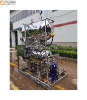 Machine de stérilisateur d'autoclave de cornue de pasteurisateur de lot de boisson de bière pour des canettes de bouteilles